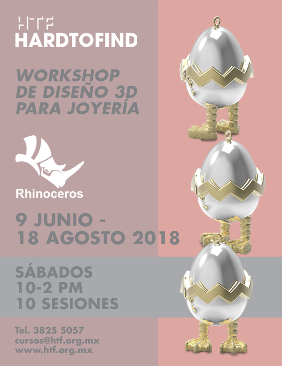 RHINOCEROS // DISEÑO 3D PARA JOYERIA