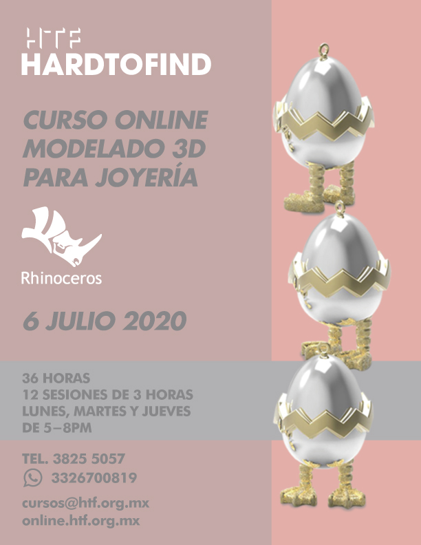 MODELADO 3D PARA JOYERÍA // ONLINE