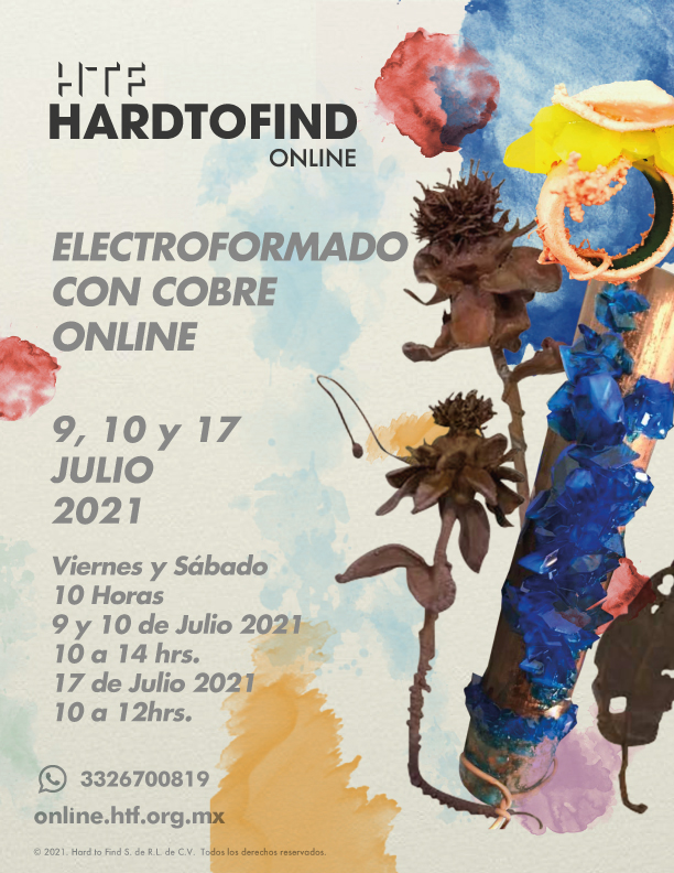 ELECTROFORMADO CON COBRE // ONLINE
