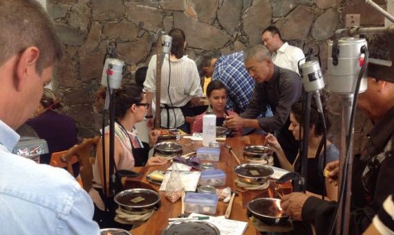 Aleaciones en cobre. Nunome in lay