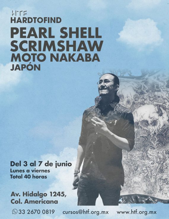 PEARL SHELL // SCRIMSHAW // MOTO NAKABA
